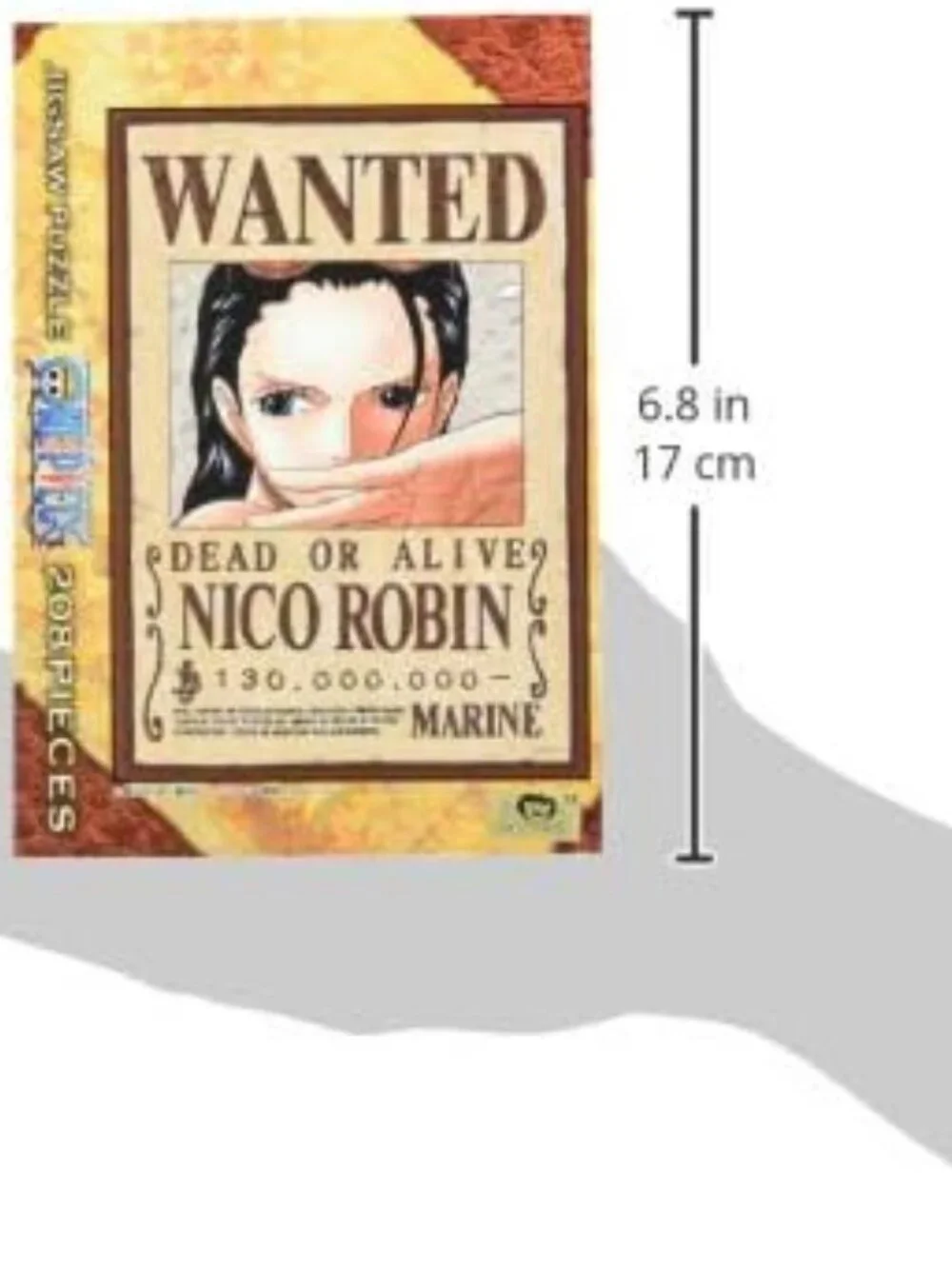 BRAND NEW Nico Robin Wanted poster One Piece jigsaw puzzle 208 pieces